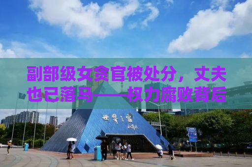 副部级女贪官被处分，丈夫也已落马——权力腐败背后的警示