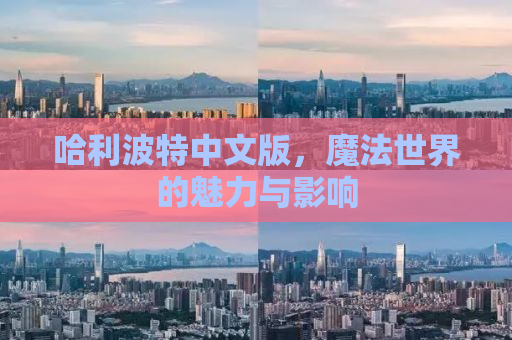 哈利波特中文版，魔法世界的魅力与影响
