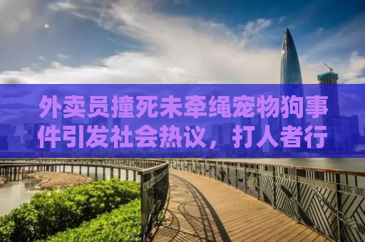 外卖员撞死未牵绳宠物狗事件引发社会热议，打人者行为引发争议与反思