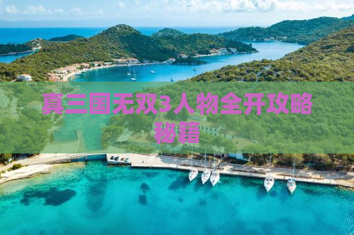 真三国无双3人物全开攻略秘籍