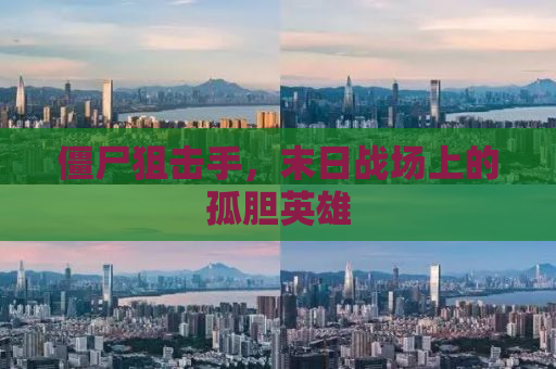 僵尸狙击手，末日战场上的孤胆英雄