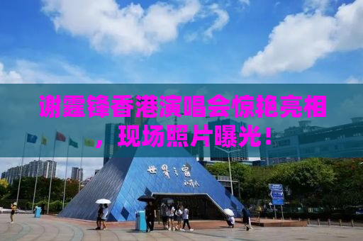 谢霆锋香港演唱会惊艳亮相，现场照片曝光！