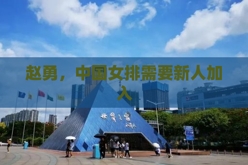 赵勇，中国女排需要新人加入