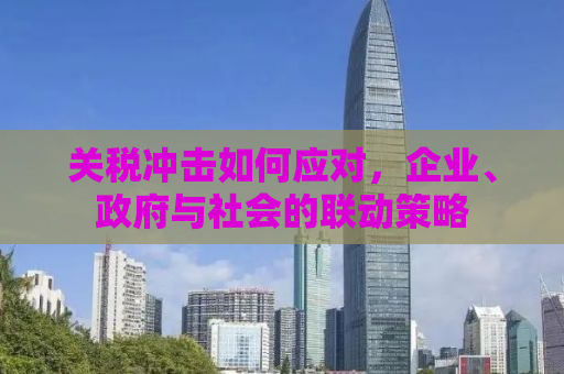 关税冲击如何应对，企业、政府与社会的联动策略