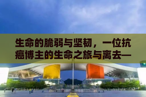 生命的脆弱与坚韧，一位抗癌博主的生命之旅与离去——纪念小杨哥