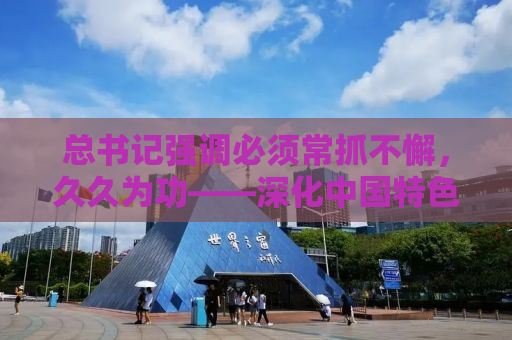 总书记强调必须常抓不懈，久久为功——深化中国特色社会主义建设的长期战略