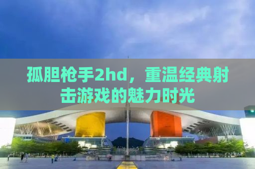 孤胆枪手2hd，重温经典射击游戏的魅力时光