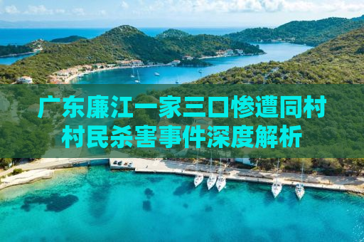 广东廉江一家三口惨遭同村村民杀害事件深度解析