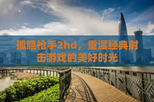 孤胆枪手2hd，重温经典射击游戏的美好时光