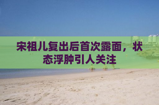 宋祖儿复出后首次露面，状态浮肿引人关注